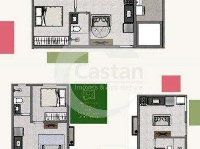 Apartamento à venda 1 quartos em Chácara Mafalda