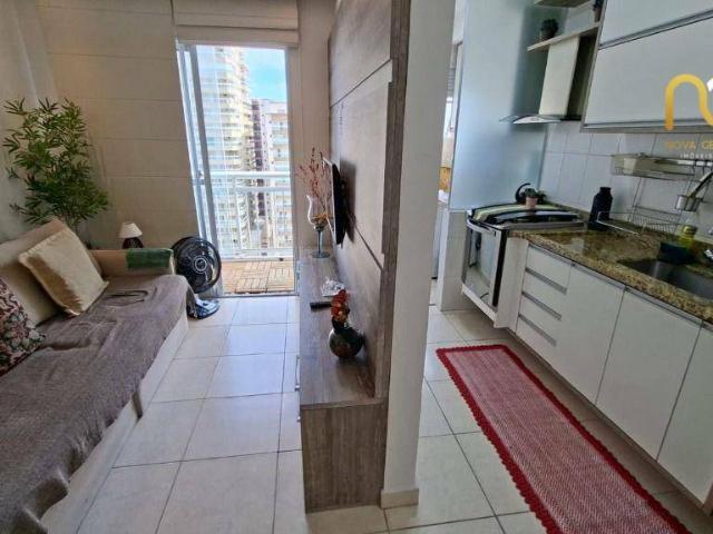 Apartamento em Cidade Ocian, Praia Grande/SP de 40m² 1 quartos à venda por R$ 369.000,00