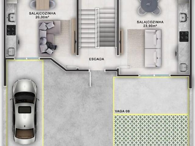Apartamento em Cidade Nova, Itajaí/SC de 62m² 2 quartos à venda por R$ 449.900,00