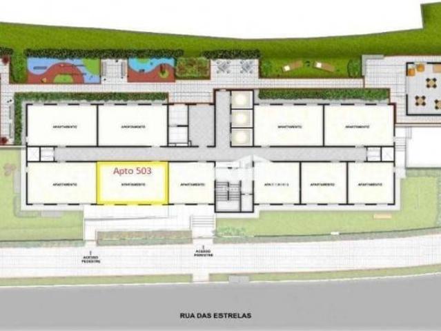 Apartamento em Cidade Satélite Santa Bárbara, São Paulo/SP de 24m² 1 quartos à venda por R$ 153.700