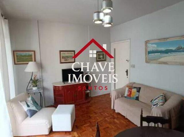 Apartamento em Gonzaga, Santos/SP de 86m² 2 quartos para locação R$ 3.600,00/mes