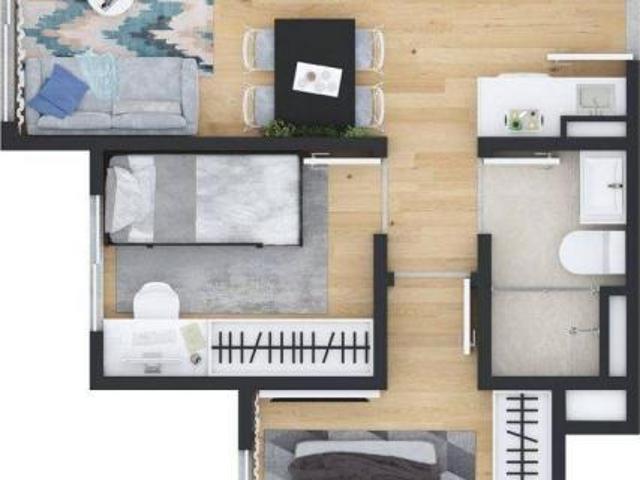 Apartamento em Jardim da Rainha, Itapevi/SP de 40m² 2 quartos à venda por R$ 340.000,00