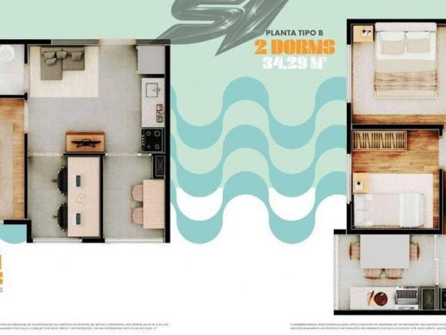 Apartamento em Jardim Francisco Mendes, São Paulo/SP de 34m² 2 quartos à venda por R$ 328.000,00