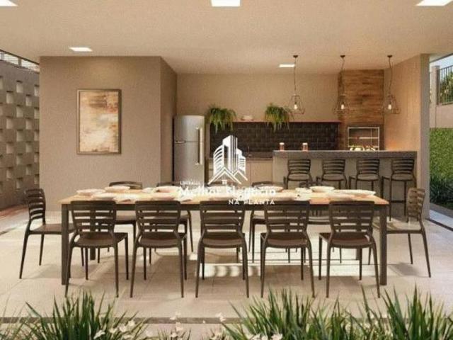 Apartamento em Parque Jambeiro, Campinas/SP de 45m² 2 quartos à venda por R$ 299.000,00