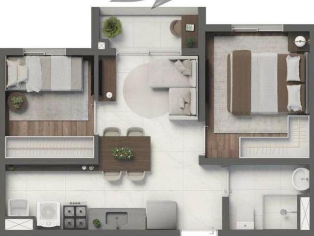 Apartamento em Parque Residencial da Lapa, São Paulo/SP de 34m² 2 quartos à venda por R$ 310.000,00