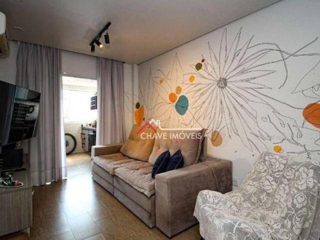 Apartamento em Ponta da Praia, Santos/SP de 84m² 2 quartos à venda por R$ 787.000,00