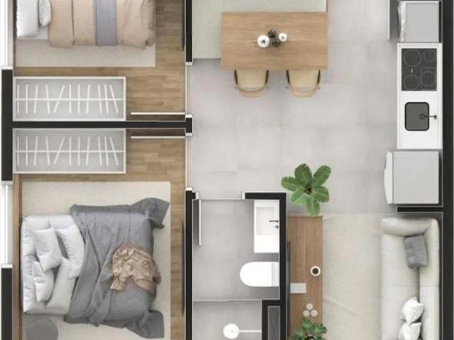 Apartamento em Santo Amaro, São Paulo/SP de 34m² 2 quartos à venda por R$ 275.000,00