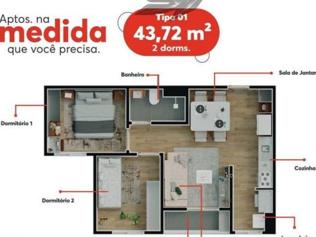 Apartamento em Serraria, Diadema/SP de 44m² 2 quartos à venda por R$ 279.000,00