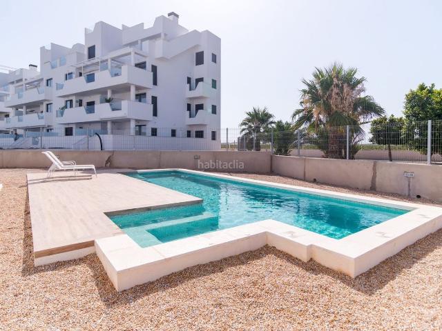 Apartamento en venta en Torre Pacheco, Mar Menor golf. Última vivienda disponible con piscina privada en Santa Rosalía. Apartamentos Torre.