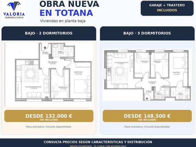 Apartamento en venta en Totana, Murcia