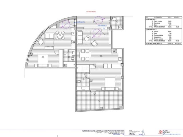 Apartamento en venta en Viveiro. 2 APARTAMENTOS. Apartamentos.