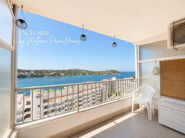 Apartamento en venta en Baleares Calvià, Costa de la Calma. Apartamento con vistas panorámicas al mar en Santa Ponsa. Apartamentos.