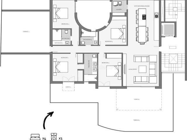 Apartamento en venta en Baleares Calvià, Costa de la Calma. Apartamentos.