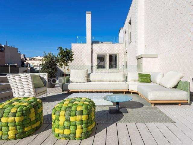 Apartamento en venta en Barcelona, Dreta de l´Eixample. 2 dormitorios con terraza de obra nueva en Eixample Dreta. Apartamentos.
