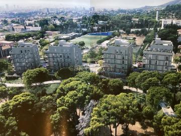 Apartamento en venta en Barcelona, Sarrià. Piso familiar de lujo en Pedralbes Espacio, diseño, luz natural y 4 plazas de parking con trastero. Apartamentos.