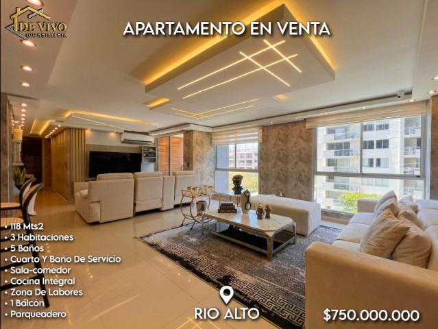 Apartamento En Venta En Barranquilla En Rio Alto V374560