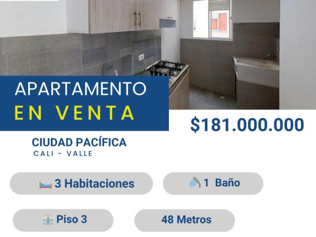 Apartamento En Venta En Cali En Ciudad Pacifica V133742