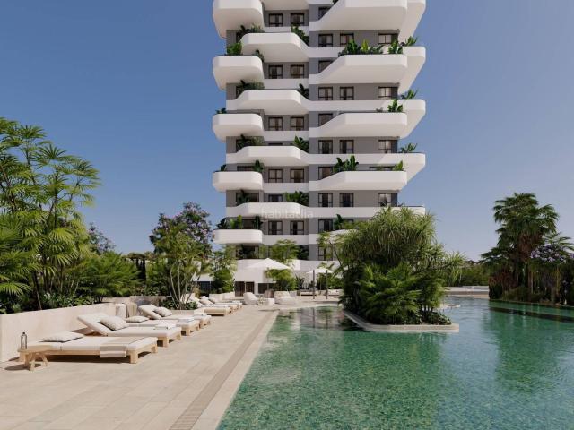 Apartamento en venta en Calp, Marisol Park Ortembach Los Almendros. OBRA NUEVA SALINAS TOWERS CALPE. Apartamentos.