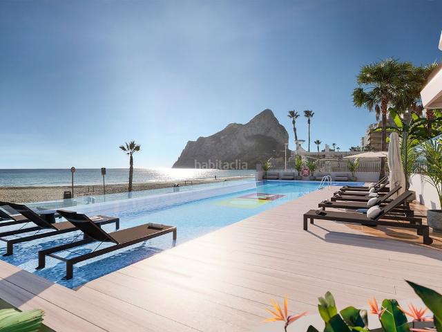 Apartamento en venta en Calp, Zona Levante Playa Fossa. Apartamento moderno en primera linea de playa. Apartamentos.