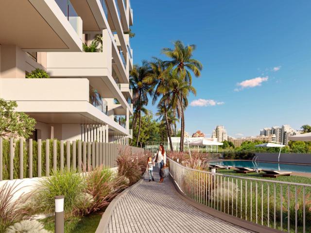 Apartamento en venta en Calp, Zona Levante Playa Fossa. AQUA Residencial donde el espacio, la luz y el bienestar redefinen su forma de vivir en Calpe. Apartamentos.