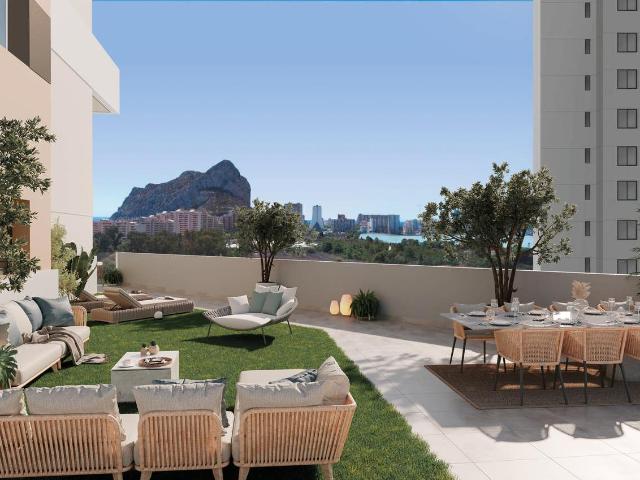 Apartamento en venta en construcción en Calpe Alicante