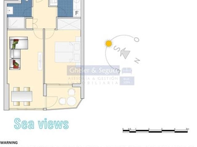 Apartamento en venta en Cullera, Valencia Costa Valencia