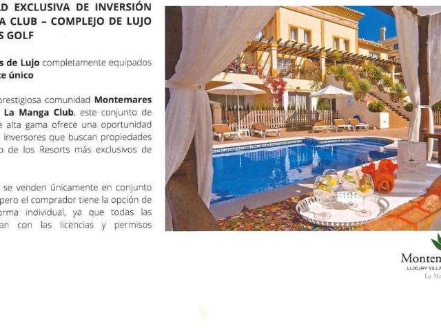 Apartamento en Venta en La Manga Club