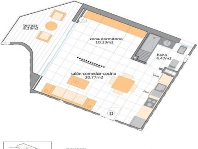 Apartamento en Venta en Pagan, Lo Murcia