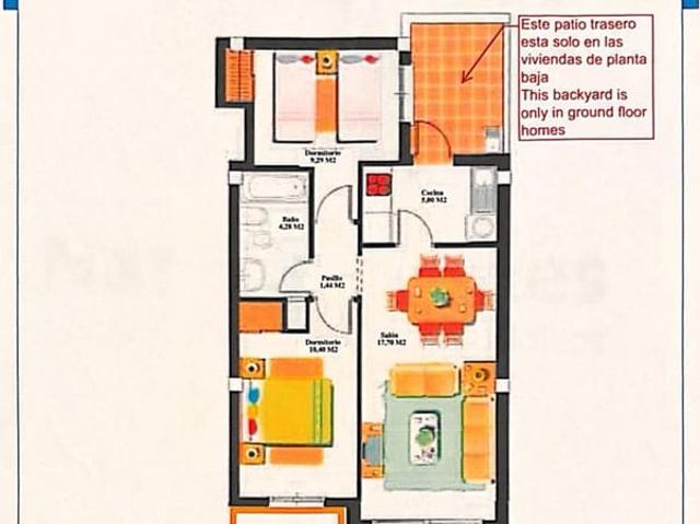 Apartamento en venta en Palomares, Almería Costa Almería