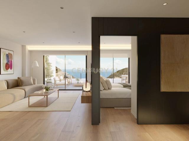 Apartamento en venta en Poble Nou de Benitatxell el, Cumbre del Sol. Obra Nueva, impresionante Ático en un exclusivo residencial con vistas al mar, en Cumbre del Sol. Apartamentos Poble Nou de.