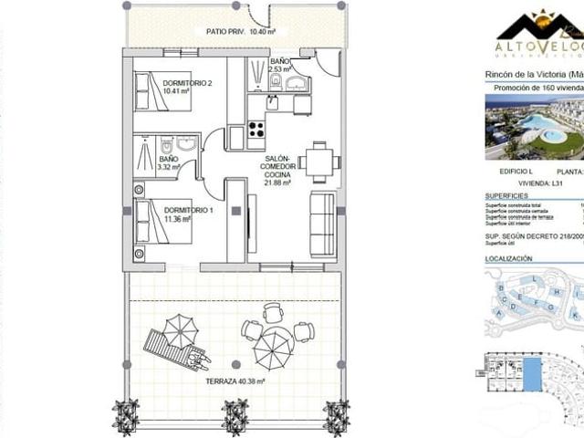 Apartamento en venta en Rincón de la Victoria, Málaga Costa del Sol