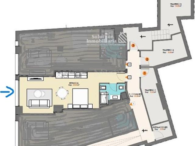 Apartamento en venta en Salamanca, Carmelitas. APARTAMENTO A ESTRENAR CON CALIDADES PREMIUM CALLE FRAY LUIS DE GRANADA. Apartamentos.