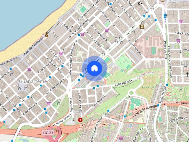 Apartamento en alquiler en Calle Ripoche, 14