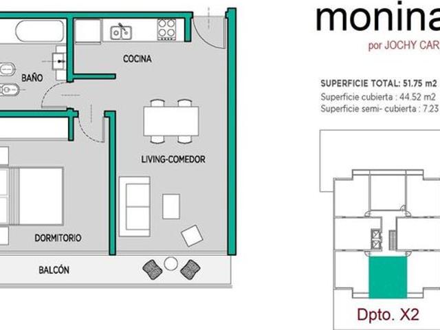 Apartamento en alquiler en Castelar