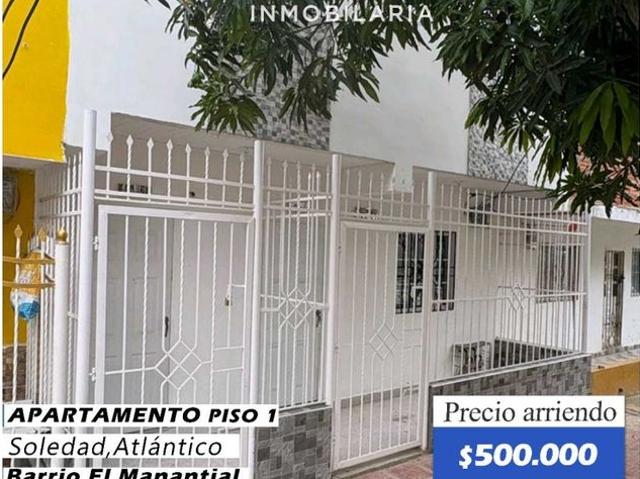 Apartamento en arriendo Calle 69, El Manantial, Barrio El Manantial, Soledad, Atlántico, Rap Caribe, 083010, Colombia