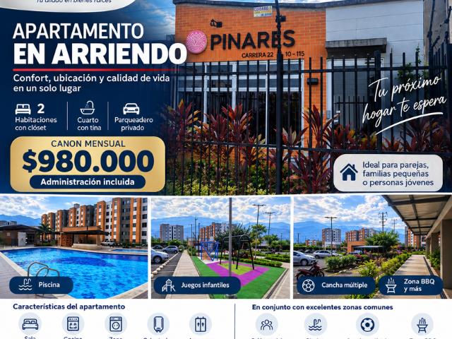 Apartamento en arriendo Carrera 22 #10 115, Jamundí, Valle Del Cauca, Colombia