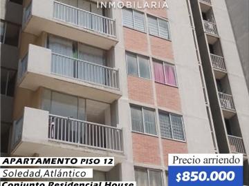 Apartamento en arriendo Conjunto Residencial Más House Soledad, Calle 26, San Antonio, Soledad, Atlántico, Colombia