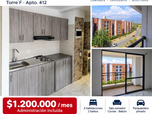 Apartamento en arriendo Conjunto Residencial Solaria, Carrera 23 #8 55, Jamundí, Valle Del Cauca, Colombia