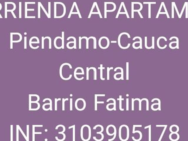 Apartamento en Arriendo en Cauca