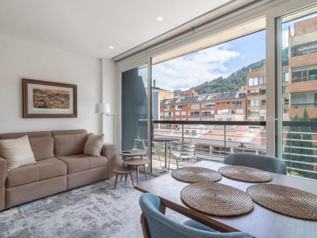 Apartamento en Arriendo en Chicó Reservado, Bogotá 1 Alcobas, 57,17m2