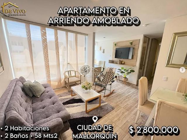 Apartamento En Arriendo En Puerto Colombia En Ciudad Mallorquin A382604