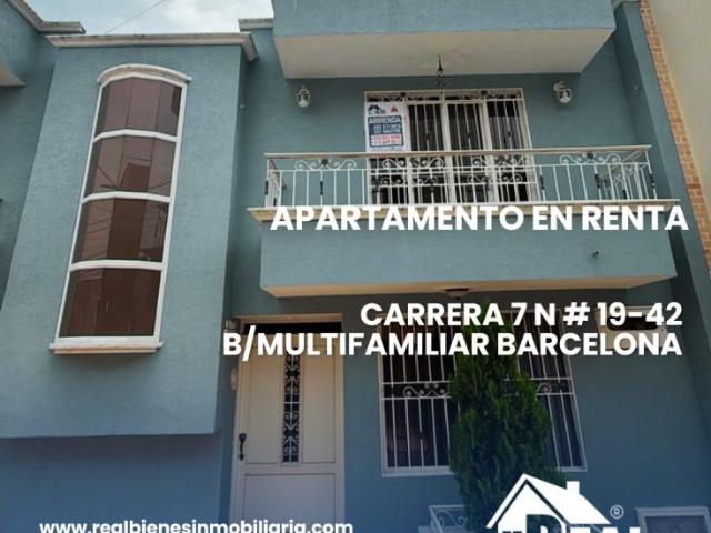 Apartamento en arriendo, Multifamiliar barcelona