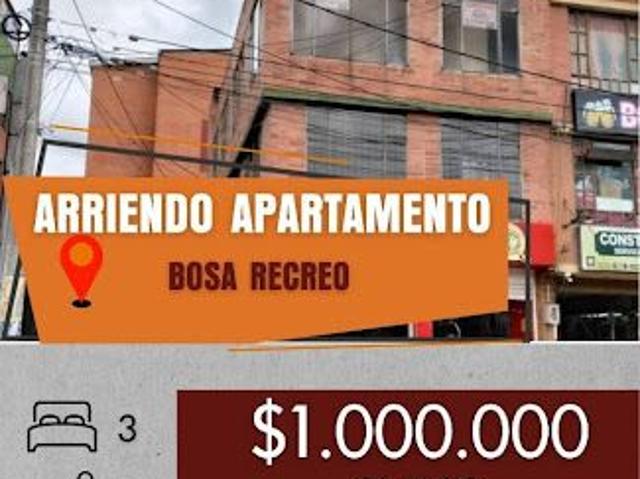 Apartamento en arriendo, Recreo