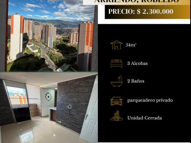 Apartamento en arriendo, Robledo