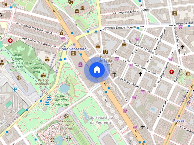 Apartamento en el centro de Lisboa