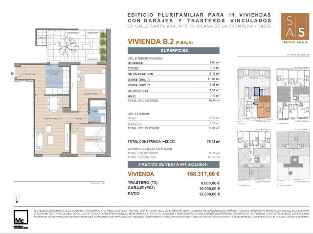 APARTAMENTO EN PROMOCIÓN SANTA ANA: OBRA NUEVA GARAJE Y TRASTERO OPCIONAL