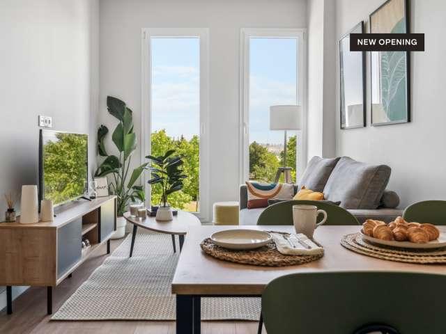 Apartamento estudio con acceso gratuito a gimnasio y piscina en Valleca