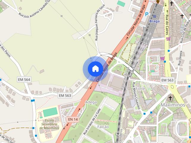 Apartamento excelente localização Uni. Minho