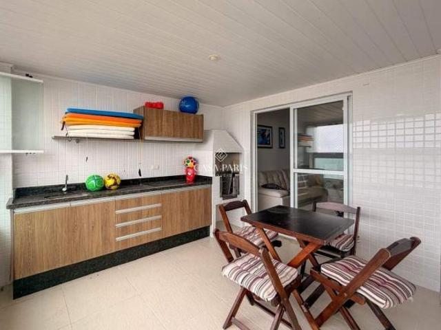 Apartamento frente mar mobiliado com 3 suítes à venda no Caiçara | Praia Grande/SP
