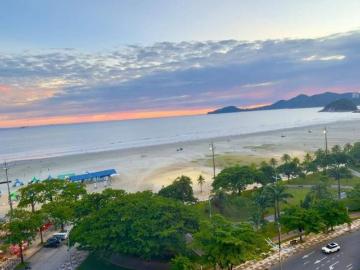 Apartamento frente mar na Pompeia, 3 quartos